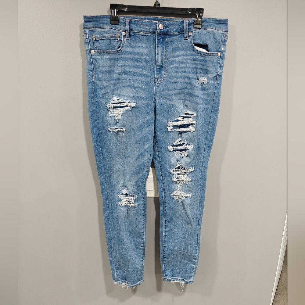 🐢 American Eagle Next Level Stretch Hi-Rise Jegging Size 18